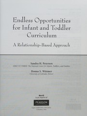 Front cover of Endless opportunities for infant and toddler curriculum by Sandra H. Petersen
