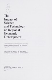 Front cover of The impact of science and technology on regional economic development by Committee on Science, Technology, and Regional Economic Development.