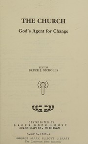 Front cover of The Church by Bruce Nicholls