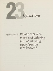 Cover of 23 questions about hell by Bill Wiese
