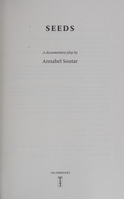 Cover of Seeds by Annabel Soutar