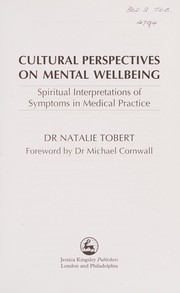 Front cover of Cultural Perspectives on Mental Wellbeing by Natalie Tobert