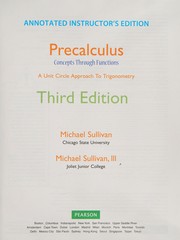 Cover of Precalculus by Michael Sullivan III