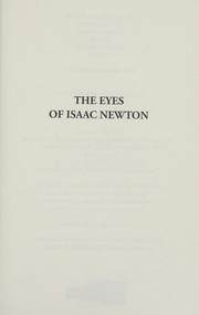 Front cover of Eyes of Isaac Newton by Iggy McGovern