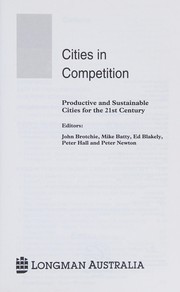Cover of Cities in competition by J. F. Brotchie