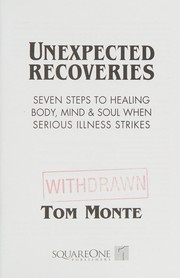 Cover of Unexpected recoveries by Tom Monte