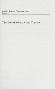 Front cover of World Meets Asian Tourists by Jafar Jafari
