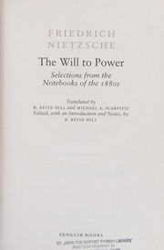 Front cover of Will to Power by Friedrich Nietzsche