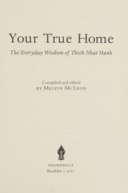 Front cover of Your true home by Thích Nhất Hạnh