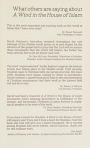 Front cover of A wind in the house of Islam by V. David Garrison