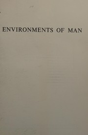 Front cover of Environments of man by Jack B. Bresler