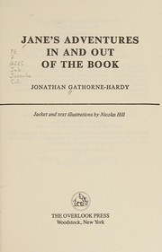 Front cover of Jane's adventures in and out of the book by Jonathan Gathorne-Hardy