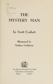 Front cover of The mystery man by Scott Corbett