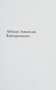Front cover of African American Entrepreneurs by Michelle Ingram Spain