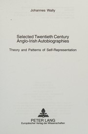 Front cover of Selected twentieth century Anglo-Irish autobiographies by Johannes Wally