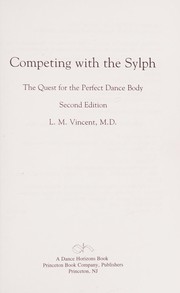 Cover of Competing with the sylph by Lawrence M. Vincent