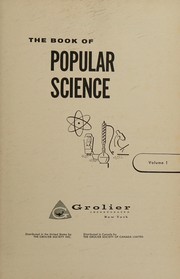 Front cover of The Book of popular science by Unknown