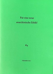 Cover of Für eine neue anarchistische Ethik! by Jonathan Eibisch