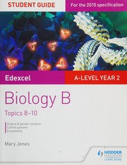 Front cover of Biology B, Topics 8-10 by Mary Jones