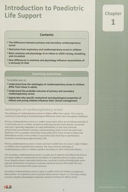 Front cover of Paediatric immediate life support by Resuscitation Council (UK)