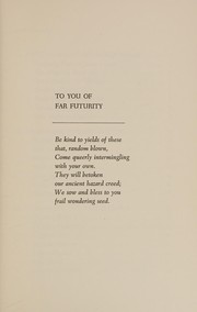 Cover of Wondering seed, a broken continuity by Warner Throckmorton Tabb