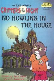Front cover of No Howling in the House by Mercer Mayer