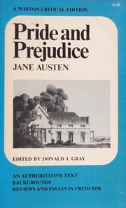 Front cover of Pride and Prejudice by Jane Austen