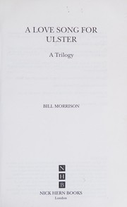 Front cover of A Love Song for Ulster by Bill Morrison