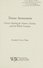 Cover of Triune atonement by Andrew Sung Park