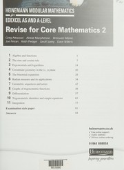 Cover of Heinemann Modular Maths Edexcel Revise for Core Maths 2 by Keith Pledger