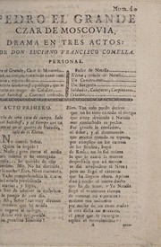 Cover of Pedro el Grande, czar de Moscovia by Luciano Francisco Comella