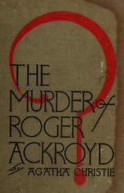 Front cover of The Murder of Roger Ackroyd by Agatha Christie