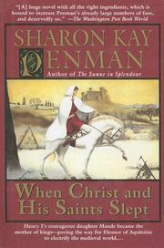 Front cover of When Christ and his saints slept by Sharon Kay Penman