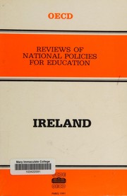 Cover of Reviews of National Policies for Education by Organization for Economic Co-operation and Development