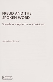 Front cover of Freud and the Spoken Word by Ana-Maria Rizzuto