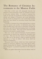 Cover of The romance of Christian investments in the mission fields by Brewer Eddy