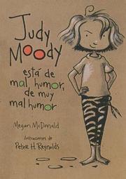 Front cover of Judy Moody by Megan McDonald