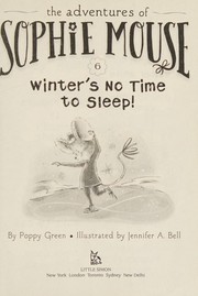 Cover of Winter's no time to sleep! by Poppy Green