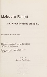 Front cover of Molecular ramjet and other bedtime stories-- by Larry G. Carlson