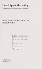 Front cover of Global sport marketing by Michel Desbordes