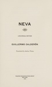 Cover of Neva by Guillermo Calderon