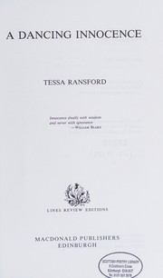 Cover of A dancing innocence by Tessa Ransford