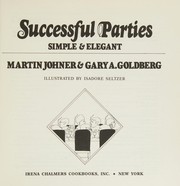 Cover of Successful parties by Martin Johner