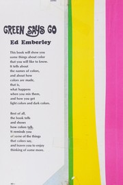 Cover of Green Says Go by Ed Emberley