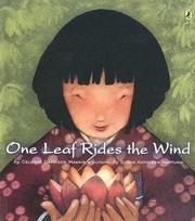 Cover of One Leaf Rides the Wind by Celeste Davidson Mannis