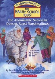 Front cover of The Abominable Snowman Does'nt Roast Marshamallows by Marcia Thornton Jones