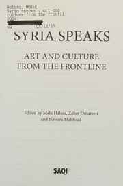 Cover of Syria Speaks by Malu Halasa