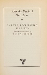 Front cover of After the death of Don Juan by Sylvia Townsend Warner
