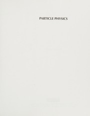 Cover of Particle physics by Duncan L. Carlsmith