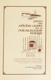 Cover of From an adobe oven to a microwave range by Unknown
